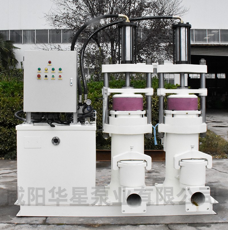 壓濾機(jī)節(jié)能進(jìn)料泵，液壓陶瓷柱塞泥漿泵